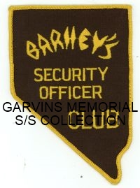 NEVADA,BARNEYS CLUB SECURITY OFFICER 1